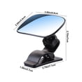 thumbnail image 3 of HCBY Baby Car Seat Mirror - Rearview Mirror for Car, Adjustable & Safe, Easy Install, Car Seat Rearview, Makeup Mirror for Driving, 3 of 6
