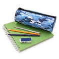 thumbnail image 4 of Pen+Gear Blue Camouflage Design Barrel Pencil Pouch, 4 of 6