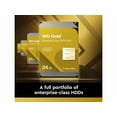 thumbnail image 4 of Western Digital 6TB WD Gold Enterprise Class SATA HDD, 3.5" Internal Hard Drive HDD, 7200 RPM, 256MB Cache, CMR - WD6004FRYZ, 4 of 5