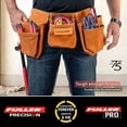 thumbnail image 2 of 11-Pocket Leather Tool Belt, 2 of 4