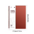 thumbnail image 4 of Dvruxg Ruled Notebook, Soft Cover Spiral Notebook, Memo Notepad Sketchbook, Diary Spiral Book Journal,120 Pages, 60 Sheets, 9.8x 7 Inches, 4 of 5