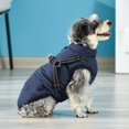thumbnail image 3 of Warm Dog Jacket  Snowproof Windproof Waterproof Dog Winter Coat for Cold Weather - Soft Fleece Lining and Warm Thick Padded Dog Snow Coat for Puppy Small Medium Large Dogs, 3 of 6