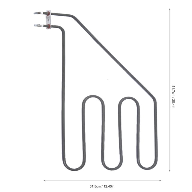 Heating Component, Electric Heating for Sauna Stove Stainless Steel Straight Heat Sauna Heating Component, High Heat Transfer Straight Heat Sauna Heating