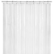 Light Weight PEVA Shower Liner Clear Shower Curtains Clear Heavy Duty Shower Curtain Liner with Suction Cups Frosted Shower Curtain 12 Hole And Shower Curtain Long Bathroom Kits with Shower Curtain