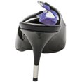 thumbnail image 3 of Alain Tondowski pour Femmes Vit. Soft Black / Electric Blue Slingback à la Cheville - 9M, 3 of 3