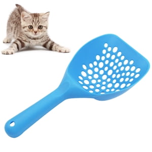 Fresh Step Tous en une seule Litter Scoop, rapide et facile à utiliser Cat Litter Scoop, poignée ergonomique Grip Kitty Litter Scroop to Scoop Away Cat Litter