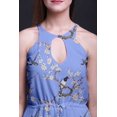 thumbnail image 2 of Bimba Bird Ladies Sleeveless Long Print Maxi Dress with Side Slits Summer Wear-XXX-Large, 2 of 6
