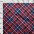 thumbnail image 2 of oneOone Tissu Polyester Lycra Tartan à Carreaux Imprimé 1 Yard 56 Pouces de Large, 2 of 4