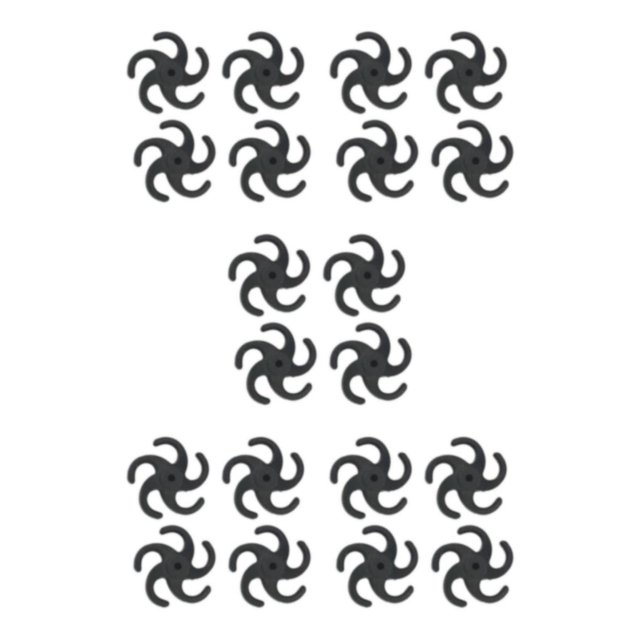 ZheElen Premium Archery Bow String Stabilizer Vibration Absorber Dampeners Enhanced Performance Black 5Set