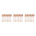 thumbnail image 4 of Wweixi 6pieces Lightweight And Portable Stainless Steel Set For Easy Dining On Go Stainless Steel Spoons Easy To Clean Rose Gold 3Set, 4 of 6