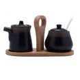 thumbnail image 1 of Qeeadeea Cream And Sugar Set For Coffee Bar, Creamer And Sugar Sets, Sugar Bowl And Creamer Set, Gradient Coffee Serving Set-retro matte-Milk jug and sugar jar, 1 of 8