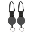 thumbnail image 3 of Outdoor Retractable Keychain, Portable Dirty Resistant Stainless Steel Strong Retractable Pull Keychain  For Camping Type A 0.7mm,Type B 1mm, 3 of 8