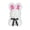 B, variante sur Fasiaou Lapin Rose Simulé de la Saint-Valentin Lapin Câlin Cadeau d'Anniversaire Lapin en Mousse,A