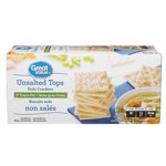 Great Value Unsalted Hauts Crackers de soude