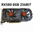 thumbnail image 2 of Video Card RX 580 8GB 256Bit 2048SP GDDR5 Graphics Cards for AMD Radeon RX 580 Series Professional for Gaming, 2 of 6