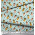 thumbnail image 3 of Soimoi Viscose Chiffon Fabric Tree & Pine Fruits Print Fabric by Yard 42 Inch Wide, 3 of 3