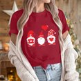 thumbnail image 4 of Meichang T-Shirts de la Saint-Valentin pour Femmes, T-Shirts Graphiques Amusants de la Saint-Valentin, Manches Courtes, Col Rond, T-Shirts de Fête en Liquidation, Cadeaux de la Saint-Valentin, 4 of 5
