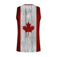 thumbnail image 4 of Birdeem Men Casual Fashion Gradation Printing Pullover Round Neck Sports Tank Tops, 4 of 9