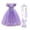 Dress+Accessories, variant on HAWEE Pink Princess Dress for Girl Repunzel Cosplay Halloween Costume Puff Sleeve Layerd Dresses
