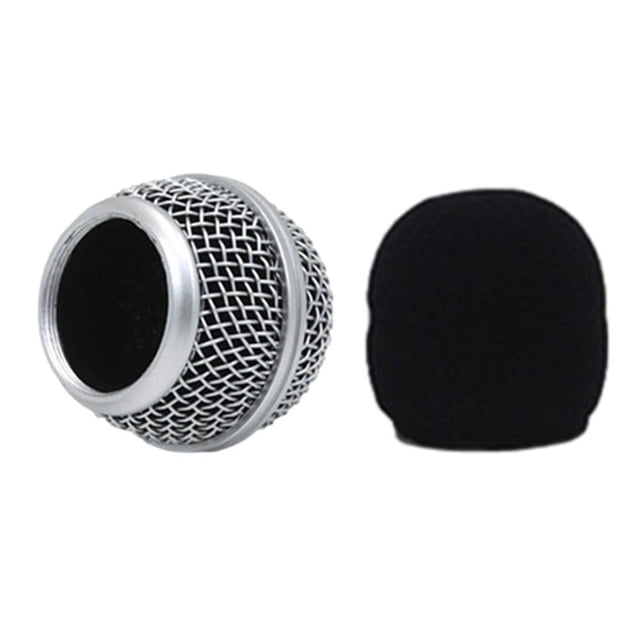 Metal Replacement Head Mesh Microphone Grille For Shure SM58 Nice