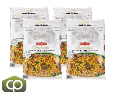 Griss Pasta Giardino Vibrant Durum Tricolour Fusilli, 2.27 kg (4/Case)