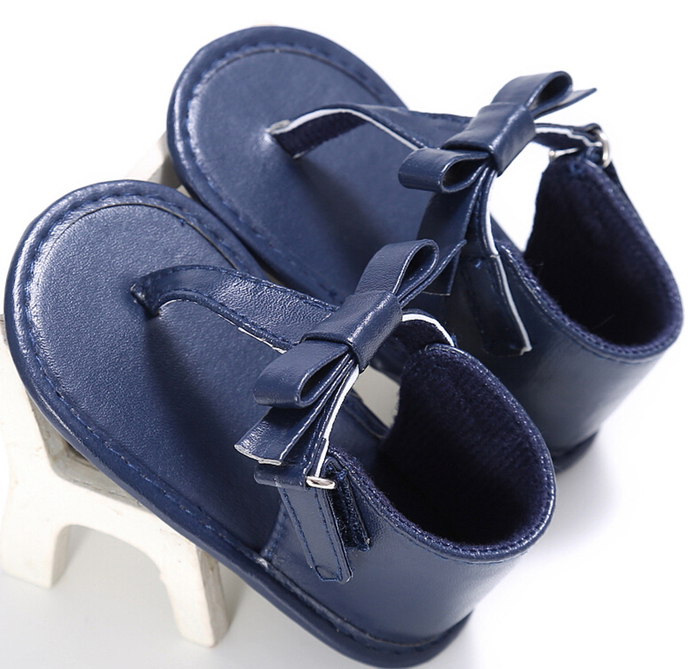 EYIIYE Baby Summer Slippers Bowknot Flip Flops Sandals