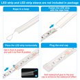 thumbnail image 4 of Unique Bargains Bouchon de Bouchon en Silicone, 40 Pcs IP67 Étanche avec 2 Trous Compatible 5050 Bande LED 10mm de Large, Inclus, 4 of 5
