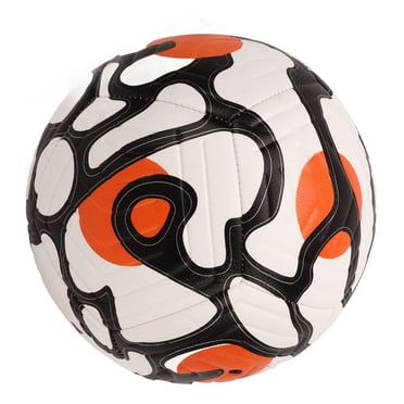 Ballons de Soccer Taille Officielle 4/5, Ballon d'Entraînement Intérieur Extérieur pour Garçons Filles et Ados Joueurs, Jeu de Ballon de Rue pour Hommes Jeunes Adultes Enfants, Ballon de Soccer d'Entraînement, Cadeaux