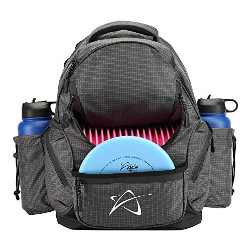 Prodigy Disc BP-3 V3 Sac à Dos de Golf à Disque - Sac de Voyage de Golf - Contient 17+ Disques Plus Rangement - Résistant aux Déchirures et à l'Eau - Idéal pour Débutants - Sac de Golf Abordable (Charbon)