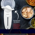 thumbnail image 4 of Starfrit Little Beaver Can Opener, Safe, Holds Lid and Leaves No Sharp Edges on Lid, Comfort Grip, 3-Year Warranty, White, 4 of 9
