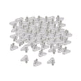 thumbnail image 4 of DOLITY 100 Pcs Épingles d'Étagère Clips de Séparation Étagères Support de Meubles de Placard transparent, 4 of 9