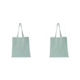 thumbnail image 4 of maskred Large Capacity Tote Bag Reliable Shopping Companion Sturdy And Durable tea green 2Set, 4 of 6