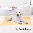 thumbnail image 1 of PiccoCasa 1 Pcs Home Warm Soft Microplush Fleece Solid Throw Blanket Wheat 27" x 40", 1 of 9