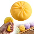 thumbnail image 2 of Giant Dumpling Stress Relief & Sensory Toy - Soft & Squishy Slow-Rise Decompression Toy for Anxiety Relief for Adults & Kids, Fun Fidget Play, 2 of 9
