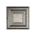 thumbnail image 2 of Fasade Easy Installation Portrait Galvanized Steel Glue Up Ceiling Tile/ Ceiling Panel (12" X 12" Sample), 2 of 3
