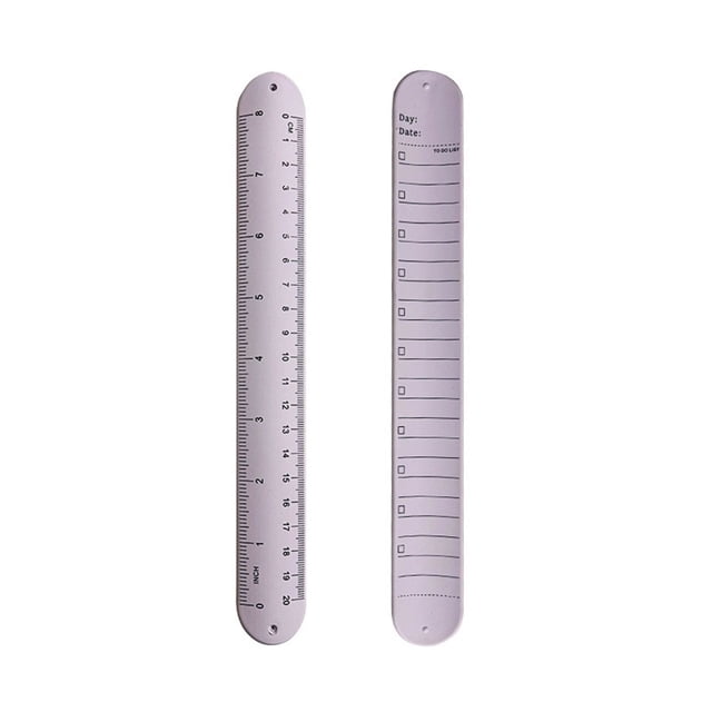 JWshufel Bracelet Mémo Réutilisable avec Autocollants Effaçables pour Liste de Tâches et Rappels Bracelet Portable et Imperméable pour Étudiants Enseignants Travailleurs de la Construction et Personnes Occupées