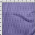 thumbnail image 4 of oneOone Popeline de Coton Violette Tissu Trèfle Matière de Robe Tissu Imprimé Tissu au Mètre 56 Pouces de Large, 4 of 4