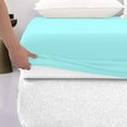 thumbnail image 1 of 900 Thread Count 100% Egyptian Cotton 3-Piece Fitted Sheet ( 1 Fitted Sheet + 2 Pillow Covers) 18 Inches Deep Pocket Size Solid Pattern, 1 of 5