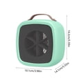 thumbnail image 2 of TACILIP Desktop Heater Small Office Dormitory Portable Fast Heating Heater Home Desktop Heating Appliance, Gifts for Women, 2 of 6