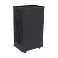 thumbnail image 4 of Rongfmy Foldable Laundry Hamper Laundry Basket with Wheels Storage Container for Laundry Black, 4 of 9