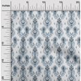thumbnail image 1 of oneOone Viscose Jersey Fabric Paisley Ikat Decor Fabric Printed BTY 60 Inch Wide, 1 of 5
