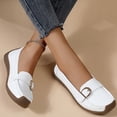thumbnail image 5 of style Mode Été Mode Femme Décontractée Polyvalente Semelle Souple Décontractée style Printemps et Été Mocassins à la Mode et Confortables, 5 of 5