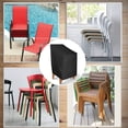 thumbnail image 2 of Baohd Chair Cover Portable Waterproof Washable Breathable PVC Coating Patio Garden Backyard Balcony Covers with Storage Bag Type 1, 2 of 9