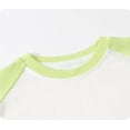 thumbnail image 4 of MIASHUI Chandails de Sport à Manches Longues pour Filles et Garçons, Couche de Base en Coton Extensible, Vert, 5-6 Ans, 4 of 6