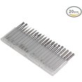thumbnail image 4 of Tungsten Carbide HSS Rotary Burr Set -20pcs Wood Carving Drill Bits Set, 4 of 4