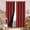 C, variant on Modern Thermal Insulated Room Darkening Curtains For Living Room And Bedroom Noise Reducing Window Drapes In Solid Design