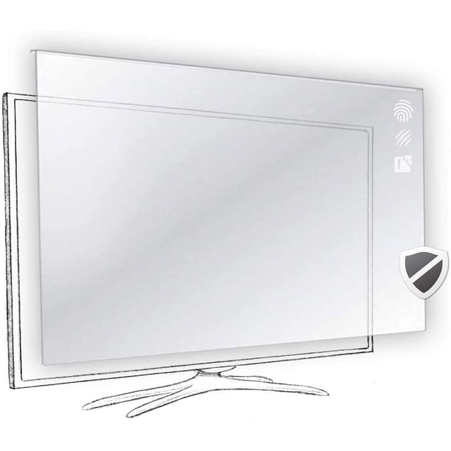 Protecteur d'Écran TV Vizomax 75 Pouces pour LCD, LED, OLED et QLED 4K HDTV