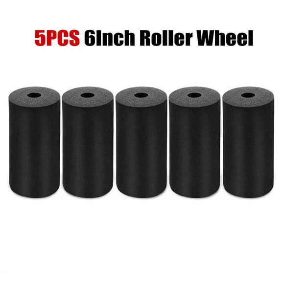 5 Pcs Rouleau de Rechange pour Éponge 3 Pouces 6 Pouces Roue Outil de Collage Rapide pour Applicateur de Colle