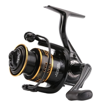 A-BU GA-RC-IA PRO M-AX PM-AX Spinning Fishing Reel PM-AXSP5-40 6+1BB Low Profile Freshwater Saltwater Carp Fishing Tackle ,Rigid Aluminum Skeletal Frame