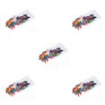 thumbnail image 1 of maskred Pack of 50 Brake Wires Aluminum Alloy Tail Caps Replacement Derailleur Shifter Cable Protector Ends Cycling Accessory Mixed Color 5Set, 1 of 6